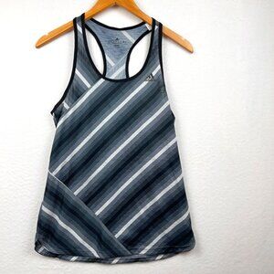 Adidas Workout Striped Tank Top Women's Size: Small
